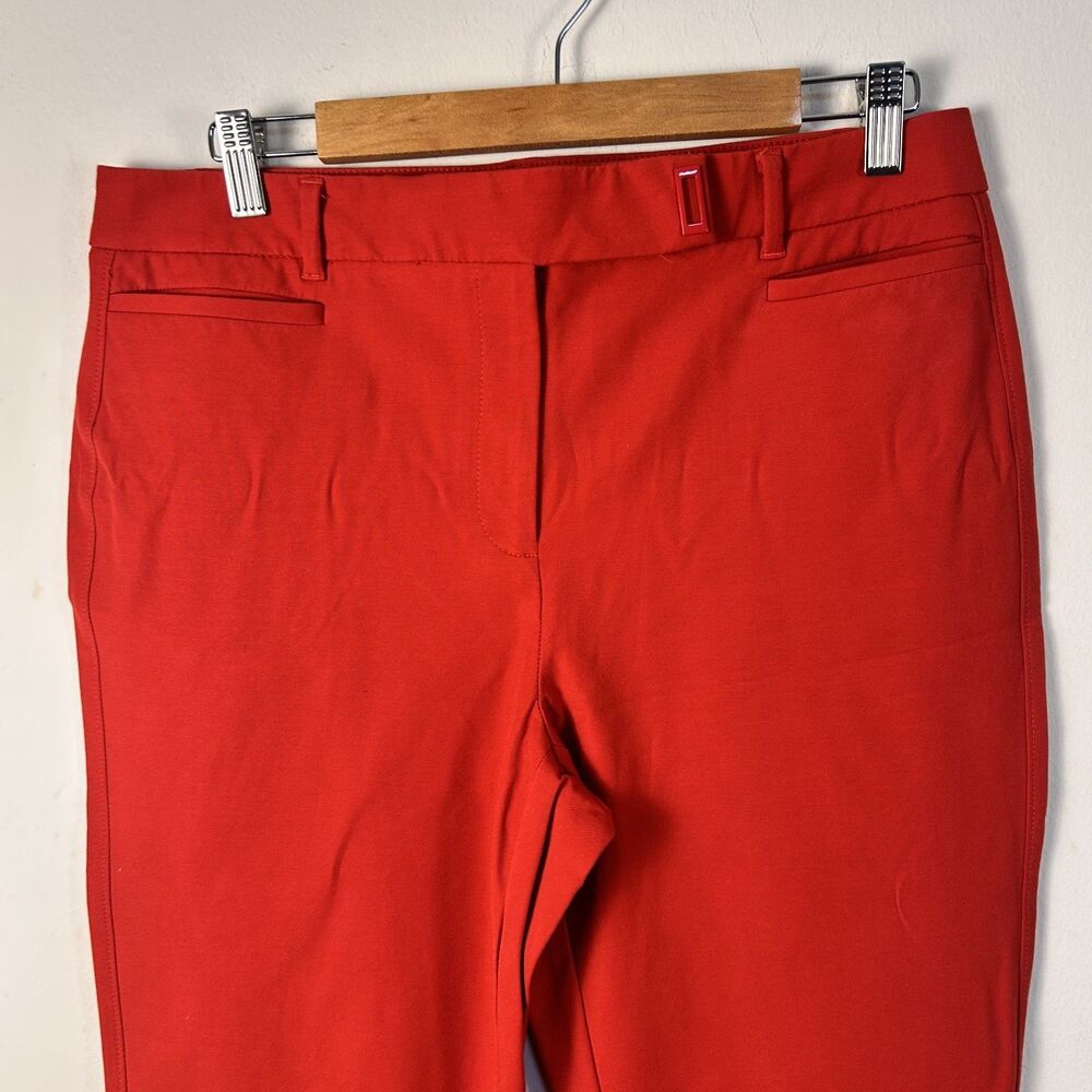 The Slim Crop Women's Crop Pants Size 10 Career Casual Stretch Pull On Trouser - Picture 3 of 12